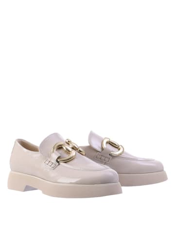 Högl Leder-Slipper "Fred" in Creme