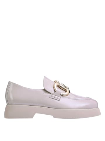 Högl Leder-Slipper "Fred" in Creme
