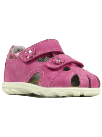 Richter Shoes Leren enkelsandalen roze