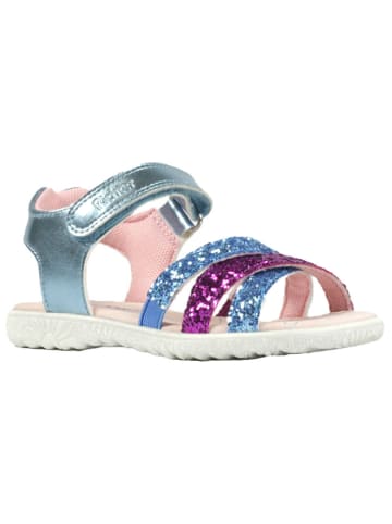 Richter Shoes Sandalen turquoise/roze