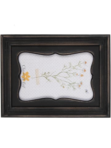 Clayre & Eef Fotolijst zwart - (B)15 x (H)20 x (D)2 cm