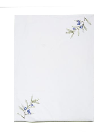 Clayre & Eef Ścierka w kolorze białym do naczyń - dł. 70 x 50 cm