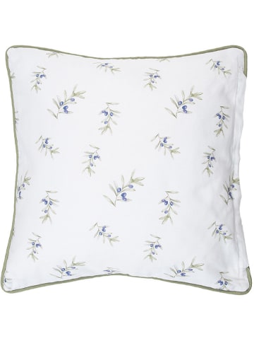 Clayre & Eef Poszewka w kolorze białym na poduszkę - 40 x 40 cm
