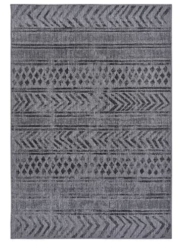 NORTHRUGS Dwustronny dywan zewnętrzny "Twin Supreme - Biri" w kolorze szaro-czarnym