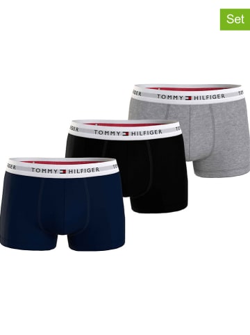 Tommy Hilfiger 3-delige set: boxershorts zwart/donkerblauw/grijs