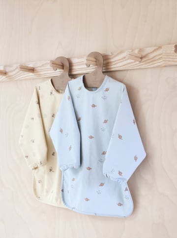 OYOY mini Mouwslabbetje "Dino" beige
