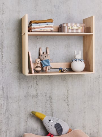 OYOY mini Nachtlamp "Rabbit" wit/lichtblauw