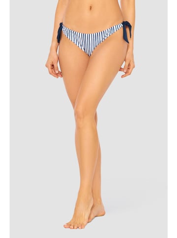 Rösch Bikinislip donkerblauw/wit