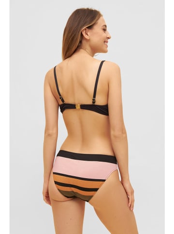 Féraud Bikini w kolorze jasnoróżowo-jasnobrązowo-czarnym