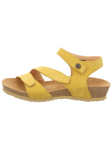 Think! Leren sandalen "Dumia" geel