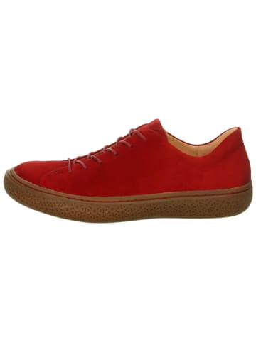 Think! Leder-Sneakers "Tjub" in Rot