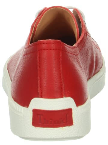 Think! Leder-Sneakers "Turna" in Rot