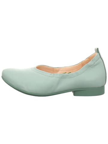 Think! Leren ballerina's mintgroen