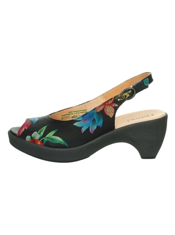 Think! Leder-Spangenpumps in Schwarz