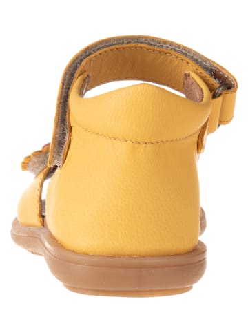 kmins Leren sandalen geel