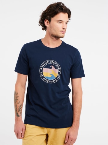 Protest Shirt "Sharm" donkerblauw