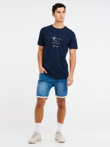 Protest Shirt "Ahaird" donkerblauw
