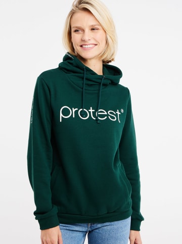 Protest Bluza "Classic" w kolorze zielonym