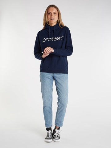 Protest Hoodie "Classic" donkerblauw