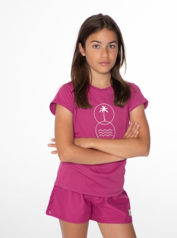 Protest Koszulka "Amelia" w kolorze fioletowym do kąpania