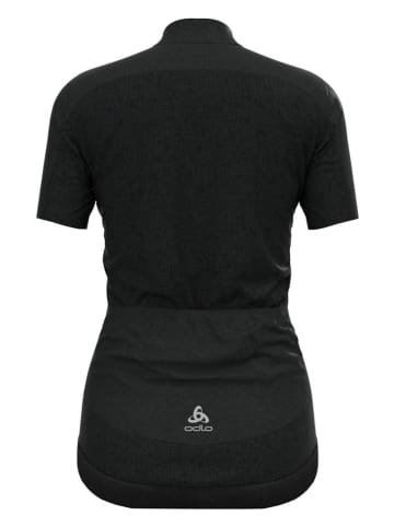 Odlo Koszulka kolarska "Zeroweight Chill-Tec" w kolorze czarnym