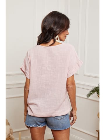 La Compagnie Du Lin Shirt "Levana" in Rosé