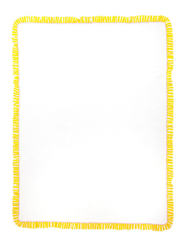 Rice Tischdecke in Weiß/ Gelb - (L)180 x (B)140 cm