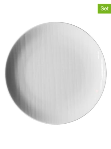 Rosenthal Talerze deserowe (6 szt.) "Mesh" w kolorze białym - Ø 19 cm