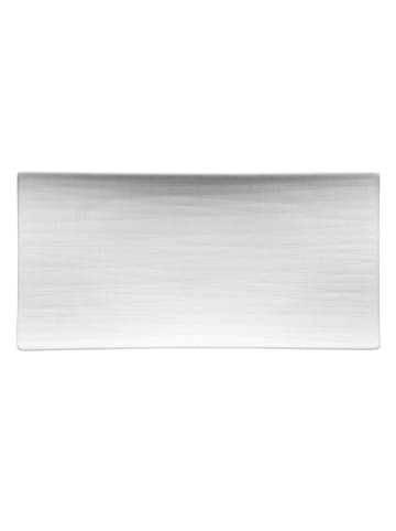 Rosenthal Servierplatte "Mesh" in Weiß - (L)26 x (B)13 cm