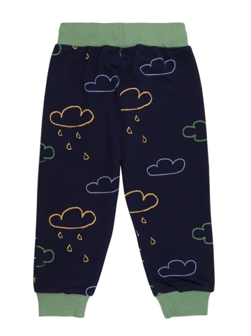 Lilly and Sid Sweatbroek donkerblauw/groen