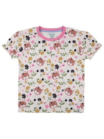 Lilly and Sid 2er-Set: Shirts in Rosa/ Creme
