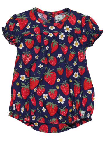 Lilly and Sid Romper donkerblauw/rood
