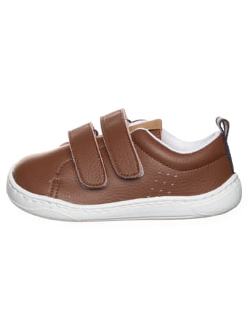 kmins Leder-Sneakers in Braun