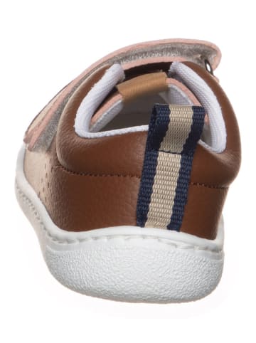 kmins Leder-Sneakers in Braun