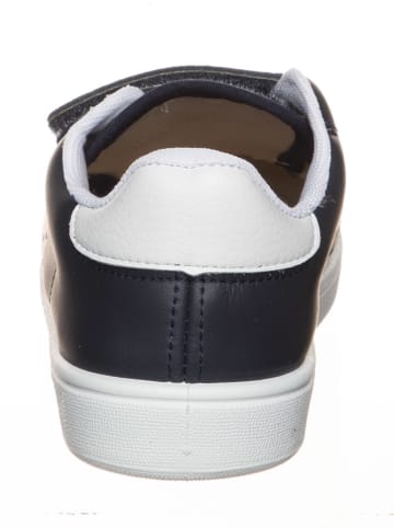 kmins Leren sneakers donkerblauw