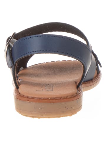 kmins Leder-Sandalen in Blau