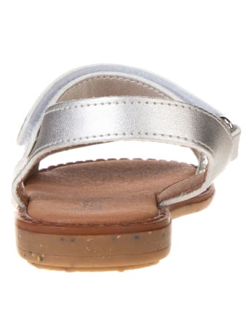 kmins Leren sandalen goudkleurig