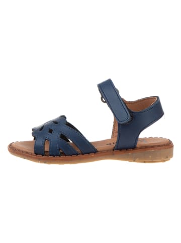 kmins Leren sandalen donkerblauw