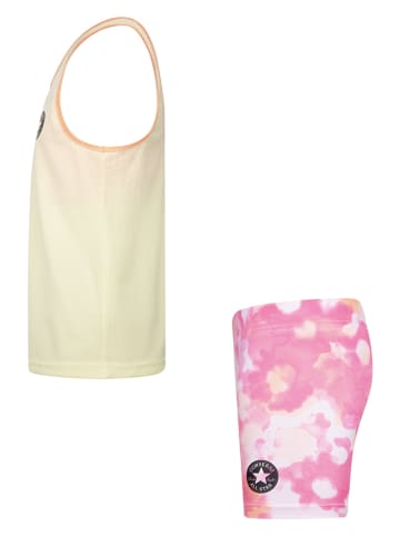 Converse 2tlg. Outfit in Creme/ Rosa