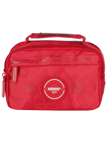 Geographical Norway Heuptas "Shelly" rood - (B)18 x (H)12 x (D)9 cm