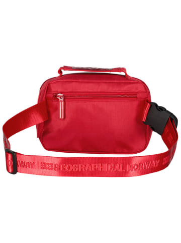 Geographical Norway Heuptas "Shelly" rood - (B)18 x (H)12 x (D)9 cm