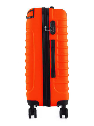 Geographical Norway 5tlg. Hardcase-Trolleyset "Shock" in Orange