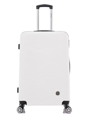 Geographical Norway 5-delige hardcase-trolleyset "Solomun" wit