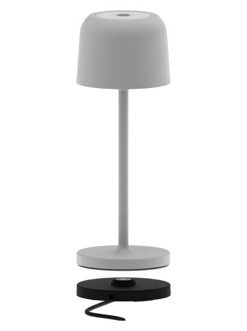lumisky Ledtafellamp "Sophia" grijs - Ø 7,5 x (H)20 cm