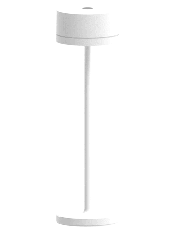 lumisky Ledtafellamp "Calista" wit - (H)7,5 x Ø 26 cm