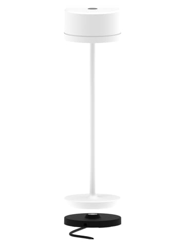 lumisky Ledtafellamp "Calista" wit - (H)7,5 x Ø 26 cm