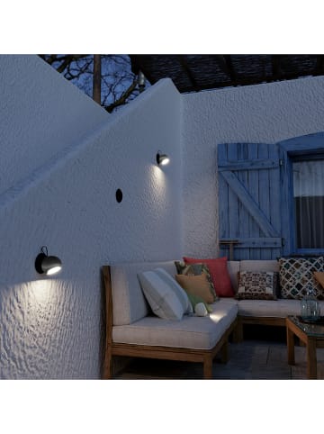 lumisky LED-Außenleuchte "Orby" in Schwarz - Ø 11 x (H)14,5 cm