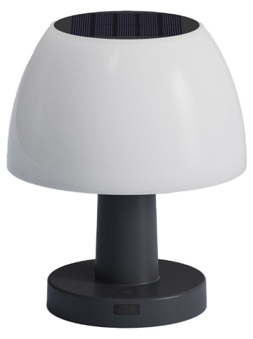 lumisky Lampa stołowa LED "Lumina" w kolorze czarno-białym - Ø 13,5 x wys. 15,3 cm