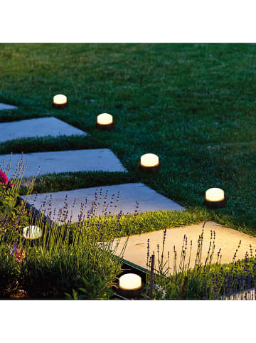 lumisky LED-Gartenstecker-Girlande "Soliray" in Schwarz - (L)12 cm