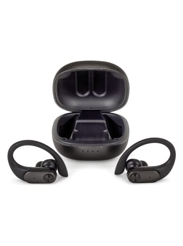 livoo Draadloze Bluetooth in-ear hoofdtelefoon zwart - (B)7 x (H)7 cm